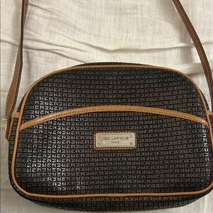 Vintage Ted Lapidus Paris Crossbody Shoulder Bag